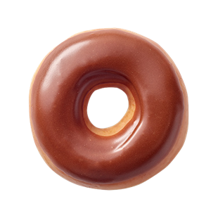 Chocolate Glazed Iced Donut